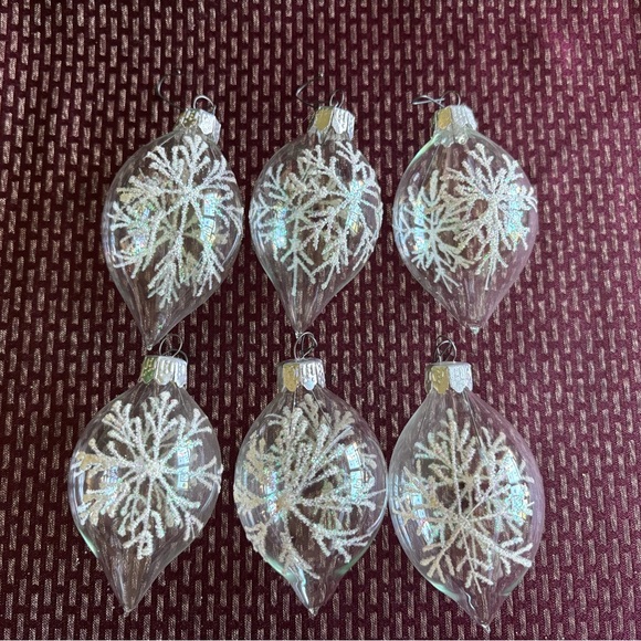 (8) Vintage European Hand-Decorated Blown Glass Ornaments - Romania - EUC - Picture 5 of 6
